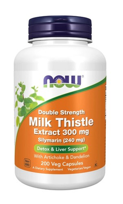 #ad Double Strength Silymarin Milk Thistle 300mg Vegan Supplement 200 Count 07 2028 $15.95