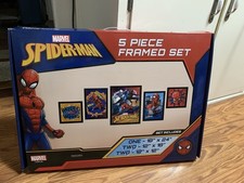 Spider-Man 5-Piece Framed Wall Art Set