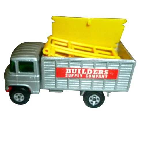 Matchbox Superfast No 11 Scaffolding Truck Builders Supply Silver Lesney 1969