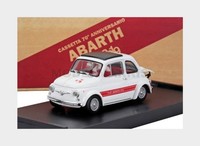 Brumm R463-UPD-2025 Fiat 500 Abarth 695SS 1968 Weiß Rot 1/43
