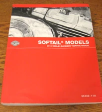 2011 Harley-Davidson Softail Service Manual Blackline Fatboy Heritage
