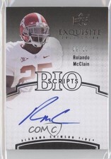 2010 Exquisite Collection Bio-Scripts Signatures 9/20 Rolando McClain Auto 2k0