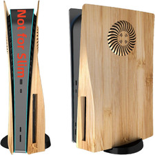 Cover Plates with Cooling Vent for PS5 Disc Edition Console, Accessories for Pla