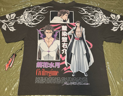Civil Regime x Bleach Aizen 199X Shirt - Size L