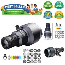 Bowens Mount Spotlight Conical Optical Snoot kit,Photography Studio Lighting ...