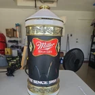 Vintage Miller High Life Lighted Beer Sign Lamp Works. wall mount