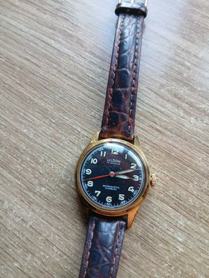 Vintage Delbana Swiss Made Mechanical Men's Watch - 17 Jewels - Antimagnetic 