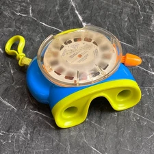Fisher-Price View-Master Viewer 2003 Blue & Green with Original Slide – Vintage