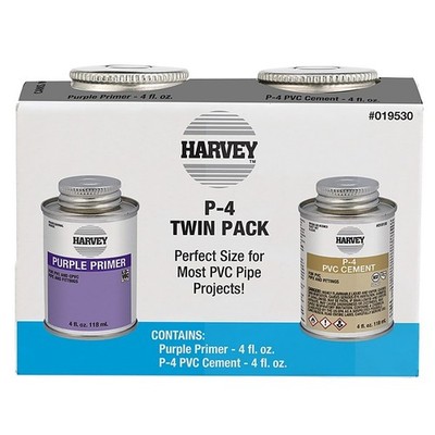 Harvey 19530 Cement Primer, Purple, 4 oz Box