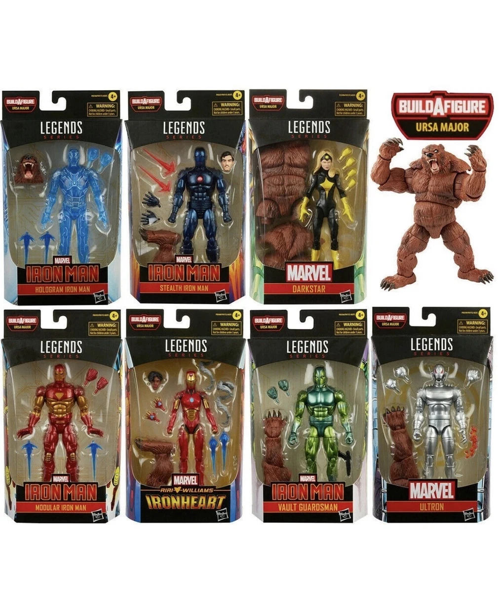 Hasbro Figura Marvel Iron Man War Machine Comic Serie Legends