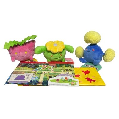 Jumpluff Skiploom Hoppip Pokemon fit Plush Sitting Cuties Evolution Trio Set