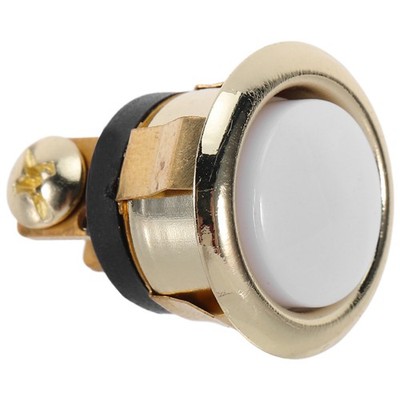  Wired Round Doorbell Button For Home - Vintage Decorative Wired Doorbell Push
