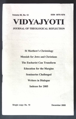 The Transforming Power of the Eucharist; in: Vol. 69 No. 12 Vidyajyoti - Journal