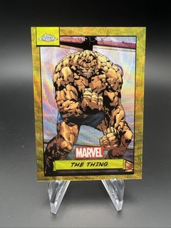 Topps Chrome Marvel The Thing /50