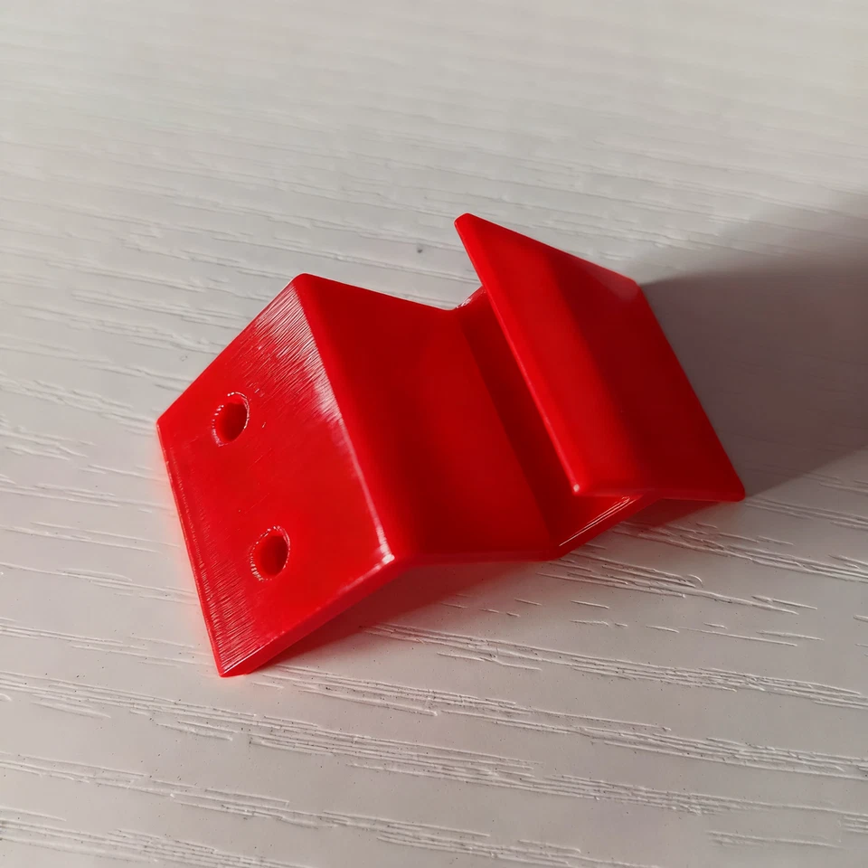 15 Pack Track Wall Mount Hot Wheels Track Compatible Wall Mount - red - Image 2 of 4