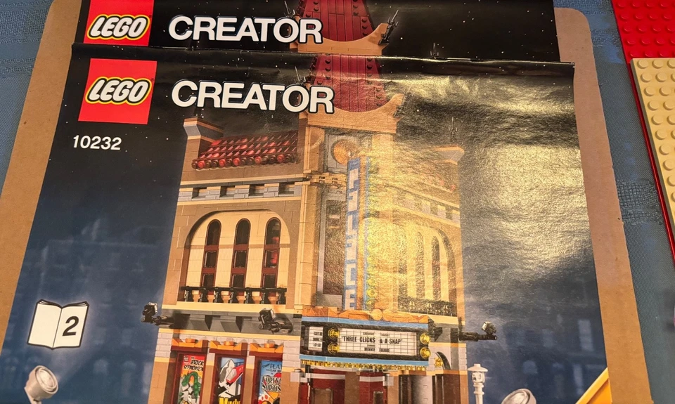 Lego Creator Expert 10232 Palacio Cinema Retirado 100% Completo Ex. Estado Foto 4 de 4