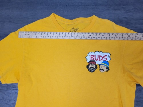 T-shirt manica corta uomo Cheech And Chong Buds - Foto 14 di 16