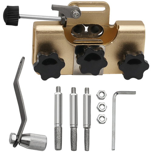 Portable Hand Chain Grinder With 3 HSS Grinding Heads For Chainsaw Sharpening - Zdjęcie 13 z 24