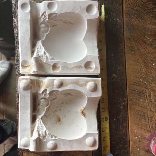 Santmire Molds Heart Vase 627 Ceramic Slip Mold