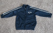 NIKE Athletic Zip Up Track Jacket Size 18 Months EUC
