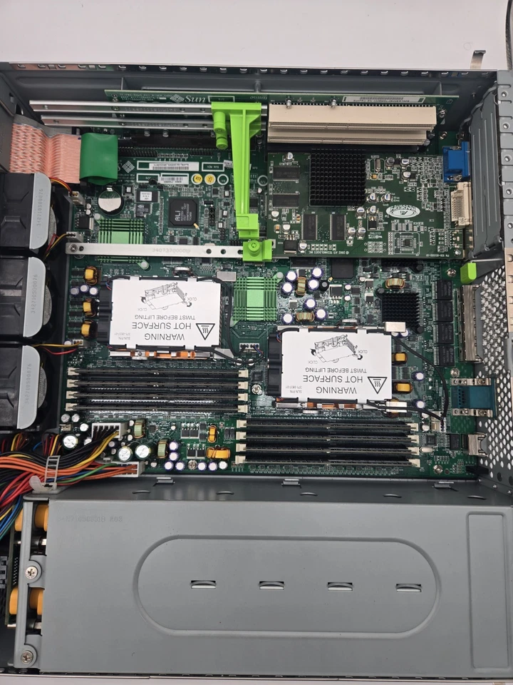 Sun Microsystems Sun Fire V240 UltraSPARC IIIi 2x 1.5 GHz CPU 16GB Ram 72GB HDD - Image 2 of 4