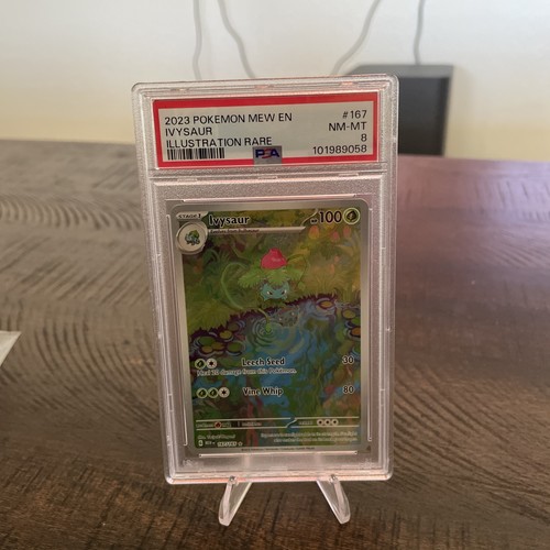 Ivysaur graded PSA 8 for sale on eBay