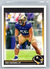 Troy Fautanu 333 2024 Score RC Rookie Pittsburgh Steelers Card