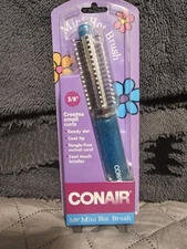 Vintage Conair 5/8" Mini Hot Brush Small Curls Portable NOS Hair Styler