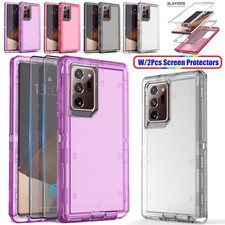 For Samsung Galaxy Note 20 Ultra 5G Case Heavy Duty Transparent Hard Phone Cover