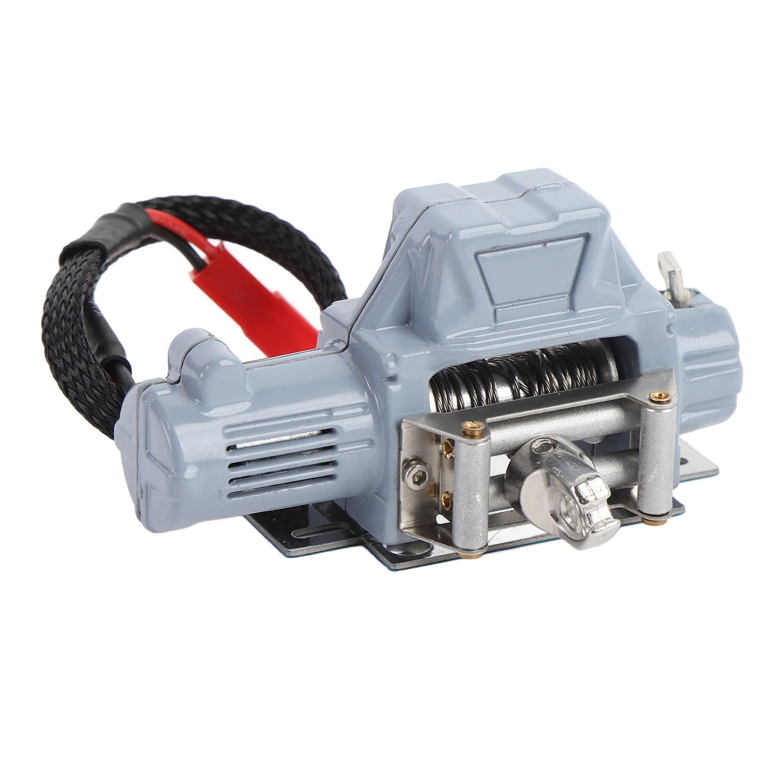 RC Crawler Winch Metal 1/10 Scale RC Crawler Part RC Winch For Replacement.