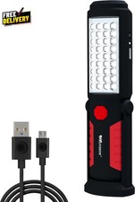 Rechargeable Magnetic LED Work Light for Mechanics 360  Rotating Underhood F...