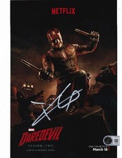 CHARLIE COX signed (DAREDEVIL) Matt Murdock 8X10 photo BECKETT BAS BY085729