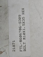 New Genuine Freightliner N66706-5309 M10 Hex Bolt