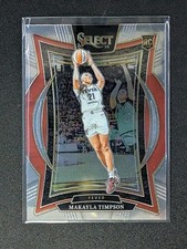 2025 Panini Select WNBA #87 Makayla Timpson Indiana Fever Rookie (RC)