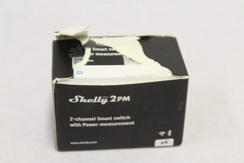 Shelly 2PM Gen3 WLAN-gesteuerter Smart-Schalter Neu Rechnung MwSt 