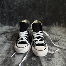 Converse Chuck Taylor All Star High Top Black White Sneakers M9160 Womens 5