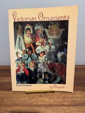 Vtg Victorian Ornaments 11 Projects by Elspeth 2nd printing 1988 Paper Dolls