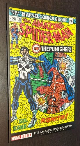 AMAZING SPIDER MAN #789 (Marvel Comics 2018) -- #129 Homage SHATTERED Variant VF