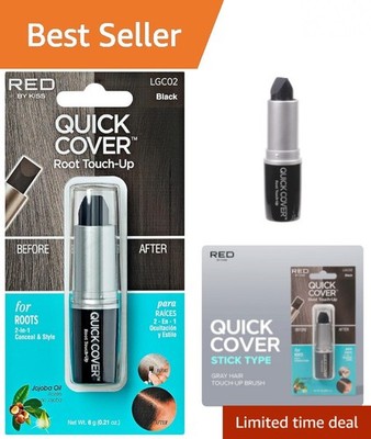 Portable Root Touch Up Stick with Precision Brush for Effortless Coverage