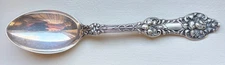 Alvin Old Orange Blossom Sterling Silver Spoon 5.75” No Monogram