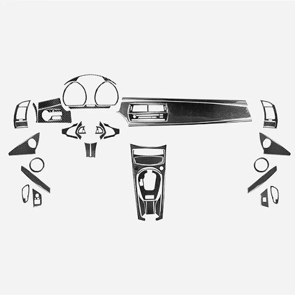 Kits de fibra de carbono real para BMW Z4 E85 03-08 cubierta interior completa del tablero NUEVO Foto 2 de 4