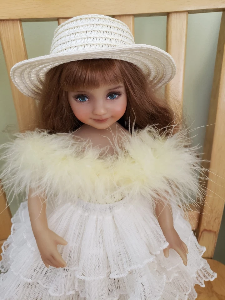 Наряд для кукол Dianna Effner Little Darling, платье и шляпа ручной работы - Изображение 4 из 4