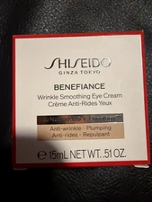 SHISEIDO BENEFIANCE Eye Cream – 0.51oz /15ml /Wrinkle, Anti-Aging, Smoothing New