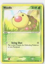 Weedle 87/113 Common Delta Species Pokemon Near Mint on eBay