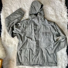 Bonfire Snowboarding Co. Fusion Series Jacket Parka Men's XL Gray/Brown Pattern.