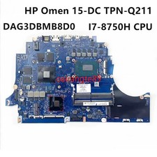 DAG3DBMB8D0 For HP Omen 15-DC Motherboard I7-8750H GTX1050TI 4GB GPU Tested OK