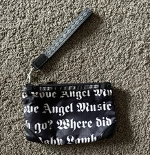 HTF LeSportsac x L.A.M.B Gwen Stefani Small Makeup Wristlet Bag w/ Guitar Strap