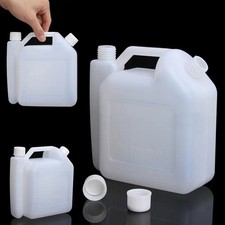2-Stroke 1L Litre Petrol Fuel Oil Mixing Bottle Tank For Trimmer Chainsa_ CX