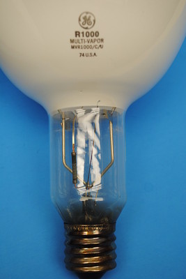 6 Case GE MVR400/C/U R-Multi-Vapor Metal Halide Lamps 43829 400W Coated M59