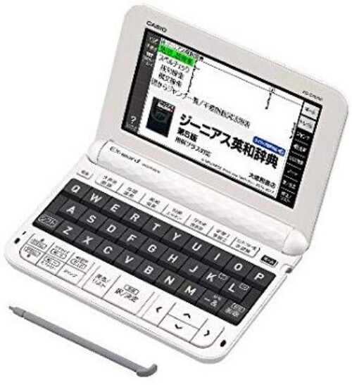 Casio Electronic Dictionary EX-Word XD-Z4000 White Learn Japanese